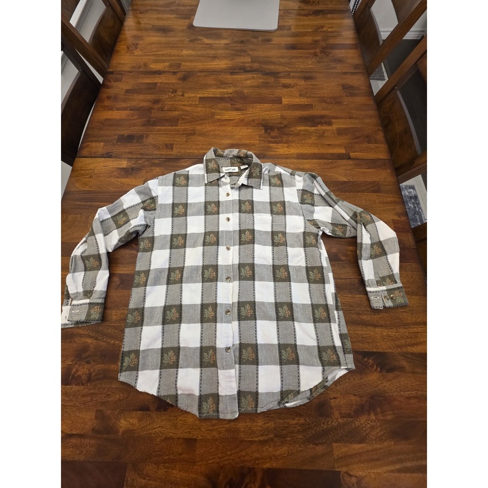 Krazy Kat Women's Button Up Shirt  Size  14/16 Cotton.              Sku 23